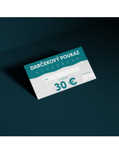 Darčekový poukaz 30 Eur